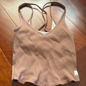 Vuori rib crop tank size small